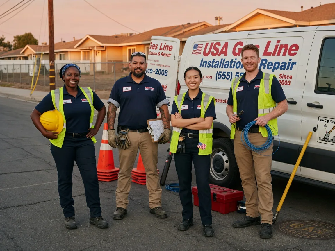 Gas Line Installation company in Andes, NY